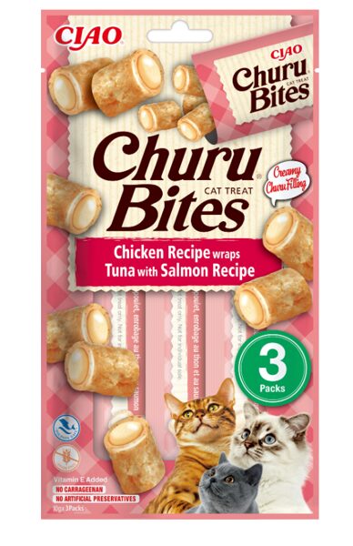 CHURU BITES CAT VIST RUL TUN/LASIS 10GX3 N12