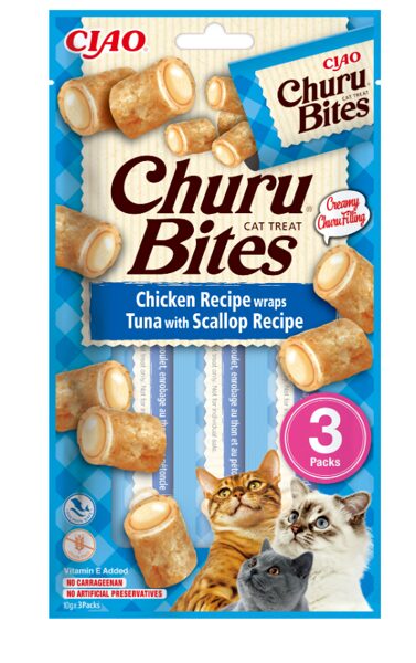 CHURU BITES CAT VIST RUL TUN/ĶEMMĪŠGL.10GX3 N12