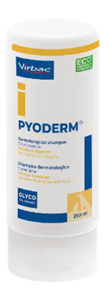 Virbac – šampūns suņiem/kaķiem Pyoderm II 250 ml