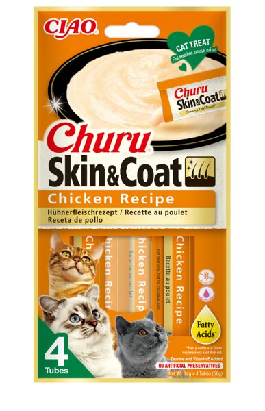 CHURU SKIN&COAT BIEZENIS KAĶIEM VISTA 14GX4 N12