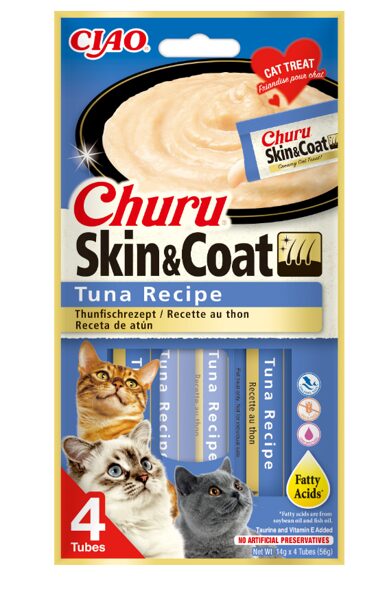 CHURU SKIN&COAT BIEZENIS KAĶIEM TUNCIS 14GX4 N12