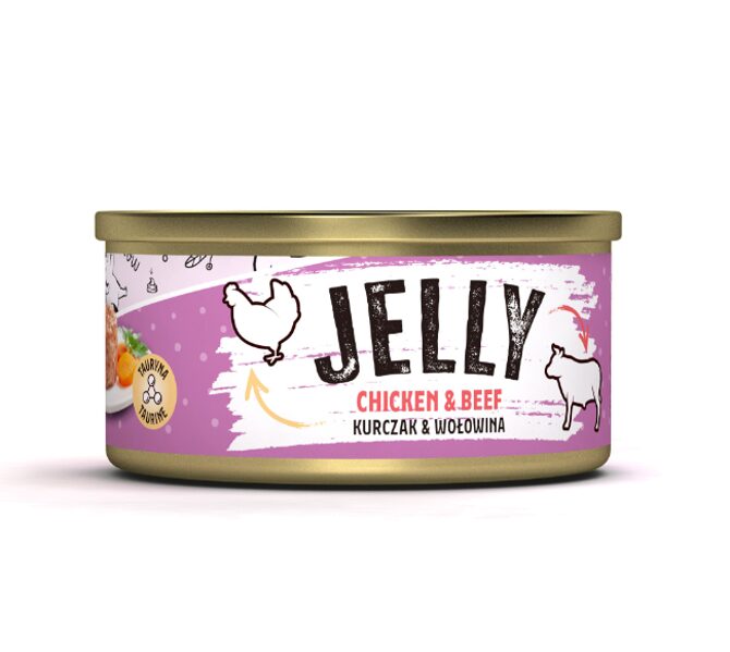 MR.BANDIT CAT JELLY CHICKEN/BEEF /VISTA/LIELL ŽELEJĀ 80G