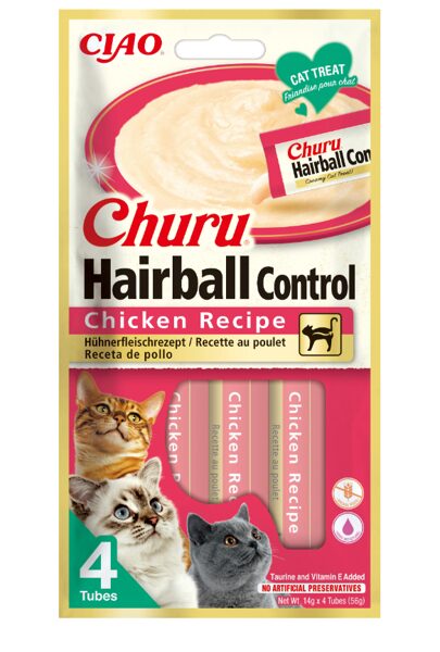 CHURU HAIRBALL CONTROL CAT BIEZ.VISTA 14GX4 N12