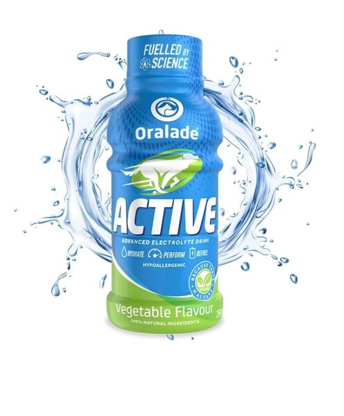 ORALADE ACTIVE 250ML AR DĀRZEŅU GARŠU