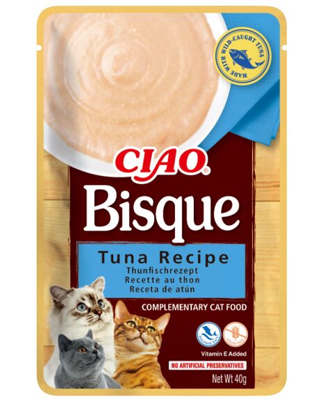 CHURU CIAO BISQUE KAĶIEM TUNCIS 40G N12