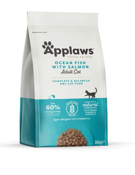 APPLAWS KAĶU SAUSĀ BAR OKEĀNA ZIVS/LASIS 350G