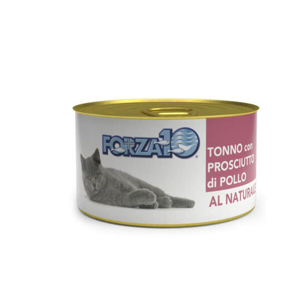 Forza10 Natural tuncis ar vistu šķiņķi 6x75g