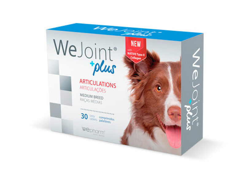 WeJoint plus Medium Breeds - locītavu funkciju atbalstam.
