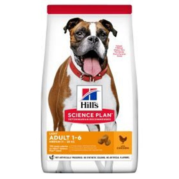 HILLS SP SUŅU SAUSĀ B LIGHT MED VISTA 14KG
