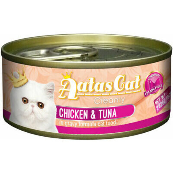 Aatas Cat Creamy Chicken&Tuna 80g