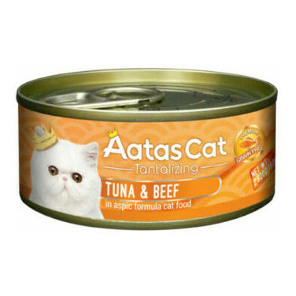 Aatas Cat Tantalizing Tuna&Beef 80g