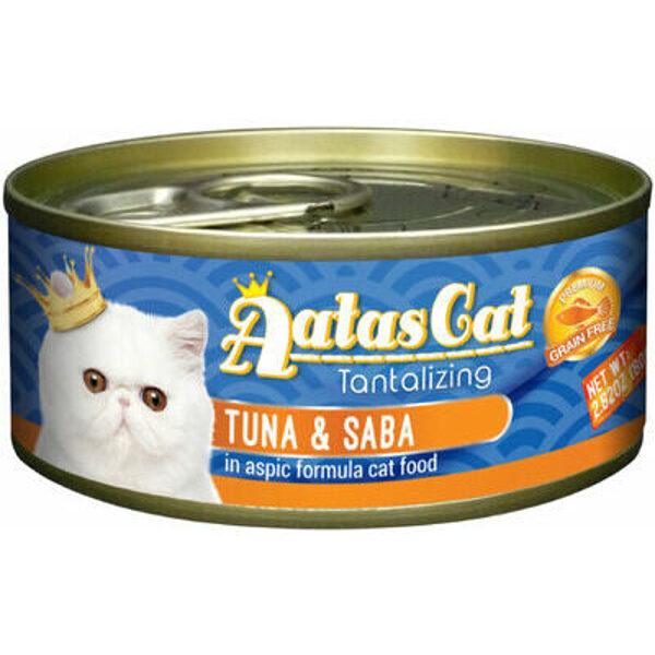 Aatas Cat Tantalizing Tuna&Saba 80g