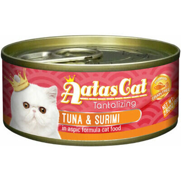 Aatas Cat Tantalizing Tuna&Surimi 80g