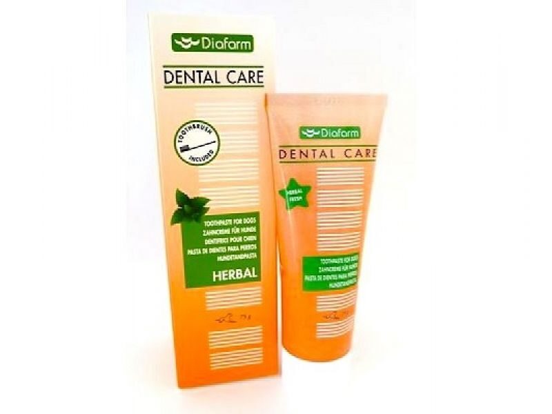 DF TOOTHPASTE FOR DOGS HERBAL 75G