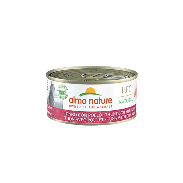 Almo Nature HFC NATURAL tuncis un vista, 150gx6