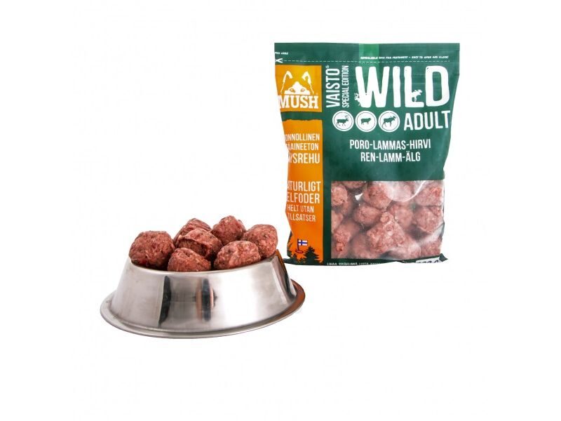 MUSH VAISTO SALD.GAĻA SUŅIEM WILD BRIEDIS/JĒRS/ALNIS 800G