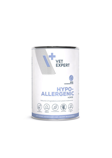 4T SUŅU HYPOALLERGENIC ZIRGS 400G Vet Expert