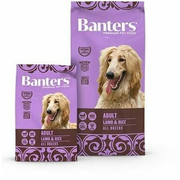 BANTERS Adult lamb & rice 3 kg