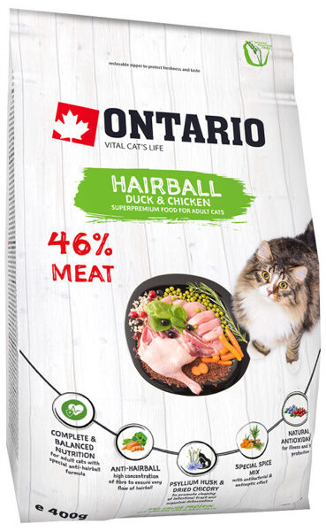 Ontario SP Cat Hairball, 0,4 kg
