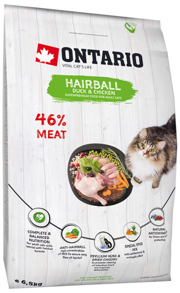 Ontario SP Cat Hairball, 6,5 kg