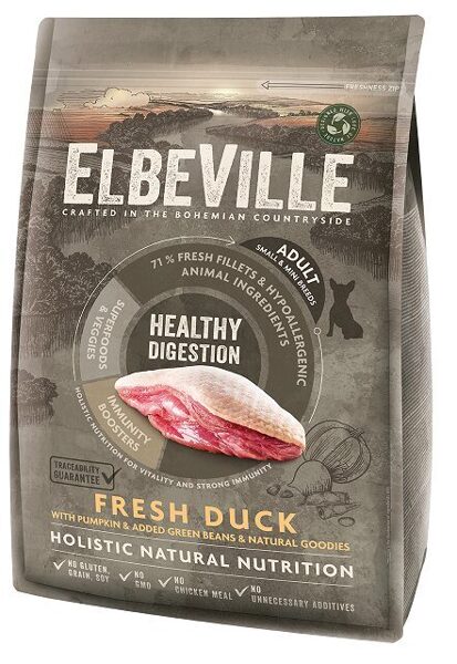 ELBEVILLE Adult Mini Fresh Duck Healthy Digestion 1.4 kg