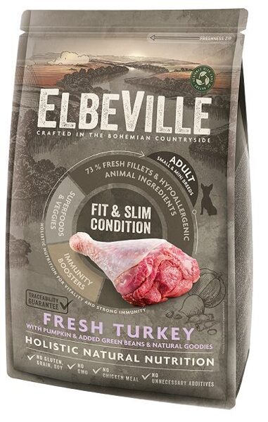 ELBEVILLE Adult Mini Fresh Turkey Fit and Slim Condition 1.4 kg