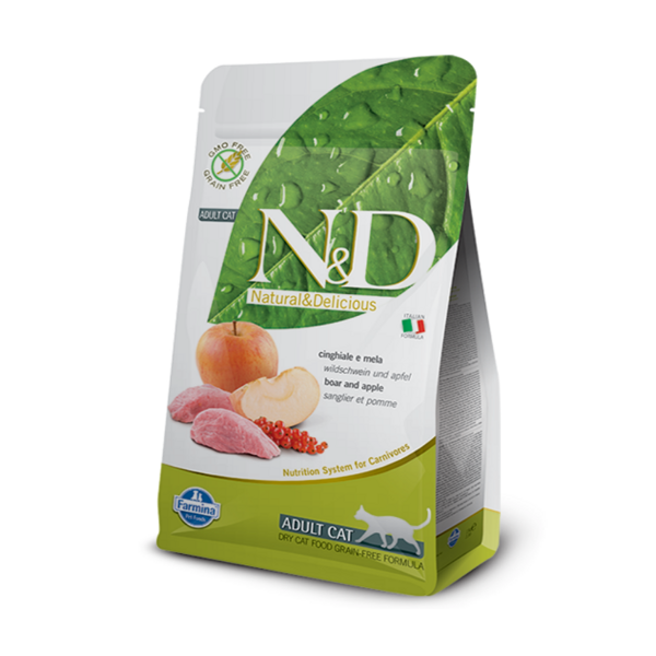 N&D CAT PRIME BOAR APPLE 10kg