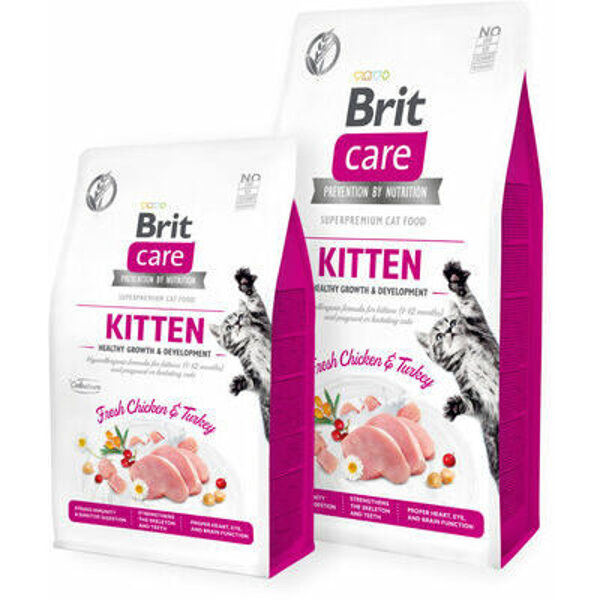 Brit Care Cat GF Kitten Healthy Growth&Development 2kg