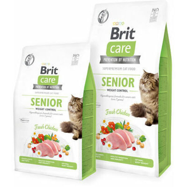 Brit Care Cat GF Senior Weight Control (Fresh Chicken) 7 kg