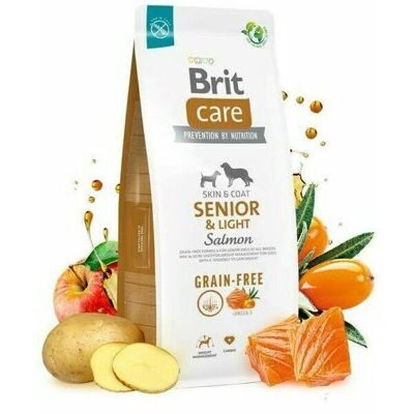 Brit Care GF Senior&Light Salmon 3 kg