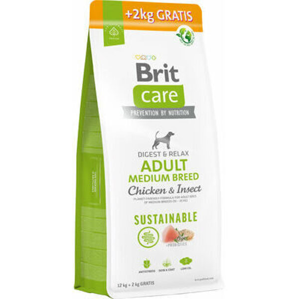 Brit Care SS Adult Medium Breed Chicken & Insect 12 kg