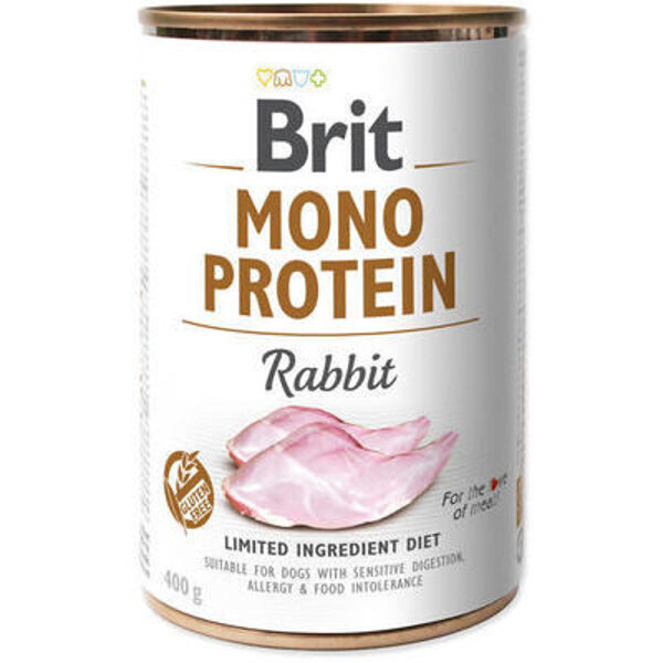 BRIT CARE wet Mono Protein Rabbit 400 g
