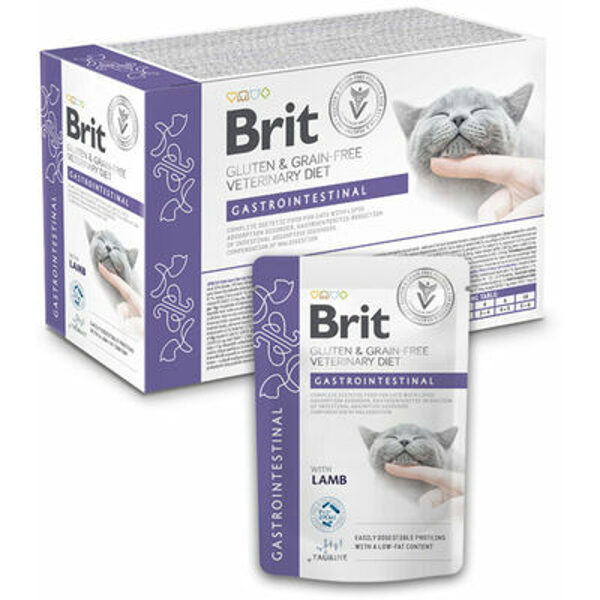 Brit GF Veterinary Diets Cat Pouch Gastrointestinal 85 g