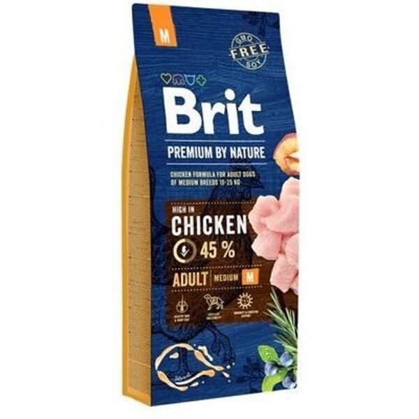 BRIT PREMIUM By Nature Adult M 15 kg