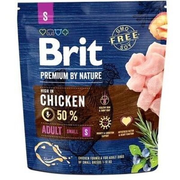BRIT PREMIUM By Nature Adult S 1 kg