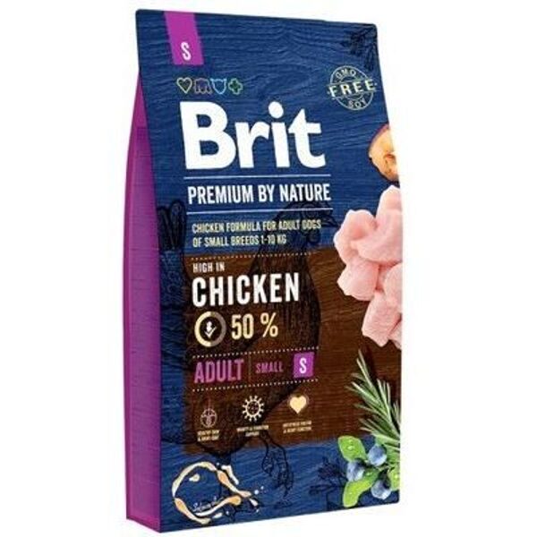 BRIT PREMIUM By Nature Adult S 8 kg