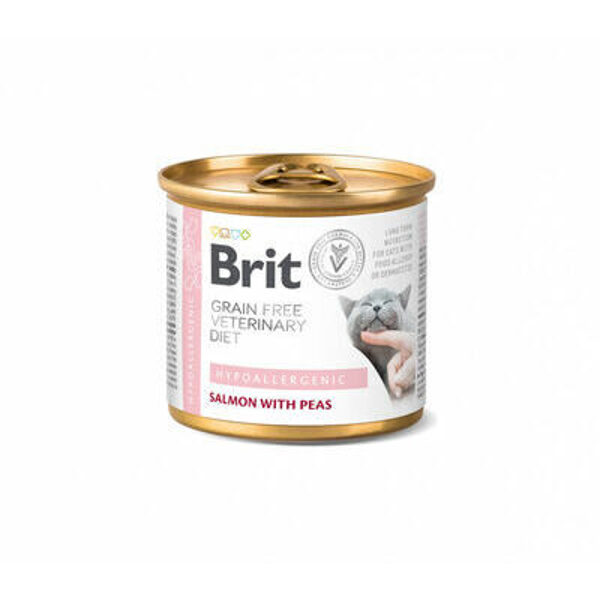 Brit Veterinary Diets Cat Hypoallergenic 200g