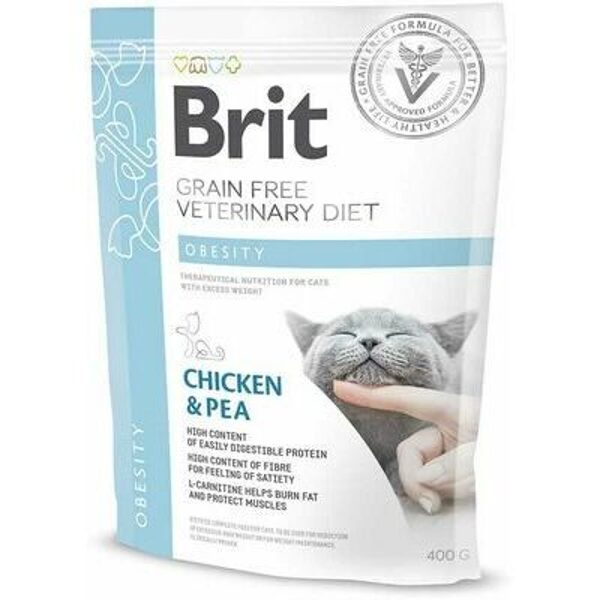 Brit Veterinary Diets Cat Obesity 0,4kg