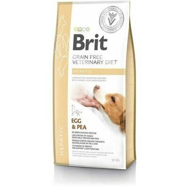 Brit Veterinary Diets Dog Hepatic 12kg