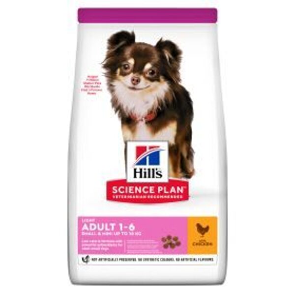 HILLS SP SUŅU SAUSĀ B LIGHT SM/MINI VISTA 6KG
