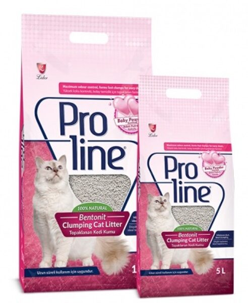 Pro line smiltis ar bērnu pūdera smaržu 5l