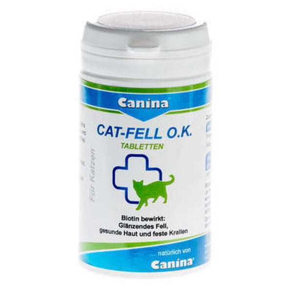 CANINA Cat Fell O.K. Tablets N100 50g