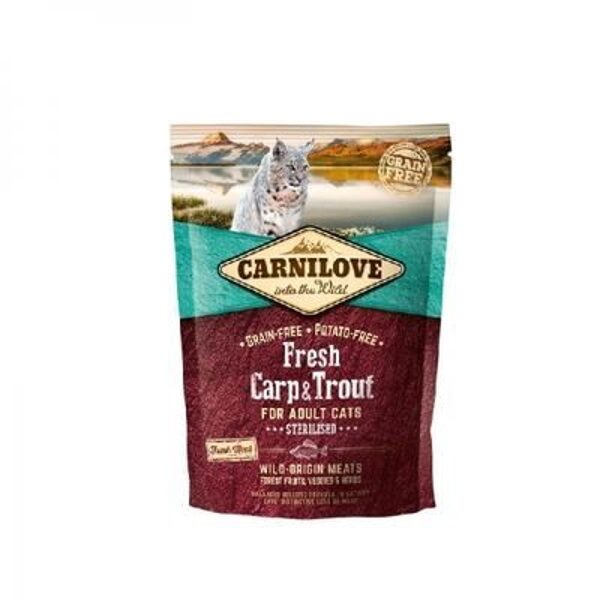 CARNILOVE Fresh Carp & Trout Sterilised for Adult 0,4 kg
