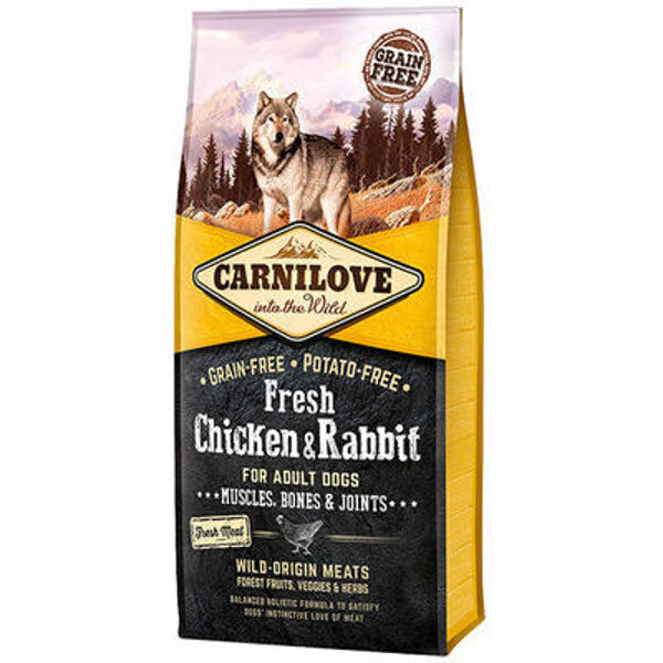 CARNILOVE Fresh Chicken & Rabbit for Adult 12 kg