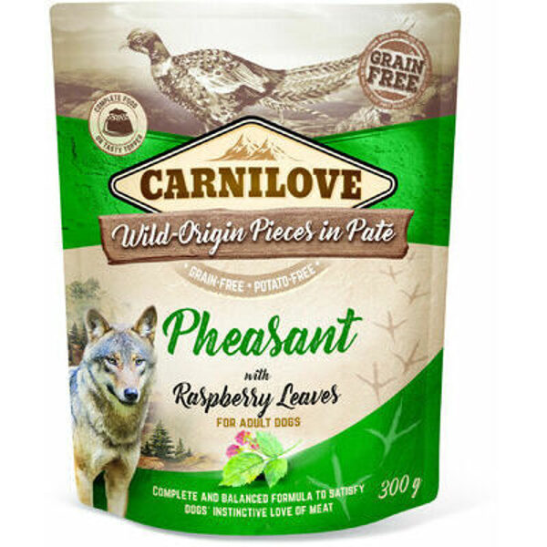 Carnilove Pate Pheasant with Raspberry Leaves 300 g