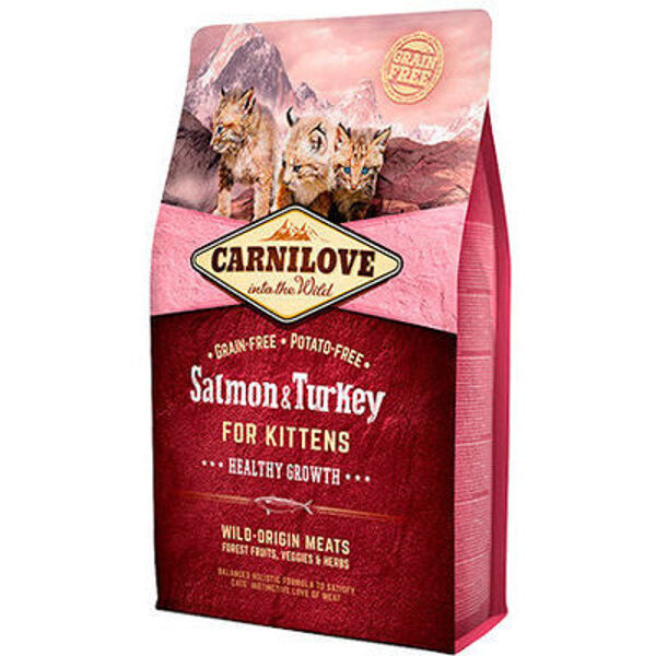 CARNILOVE Salmon & Turkey for Kittens 2 kg