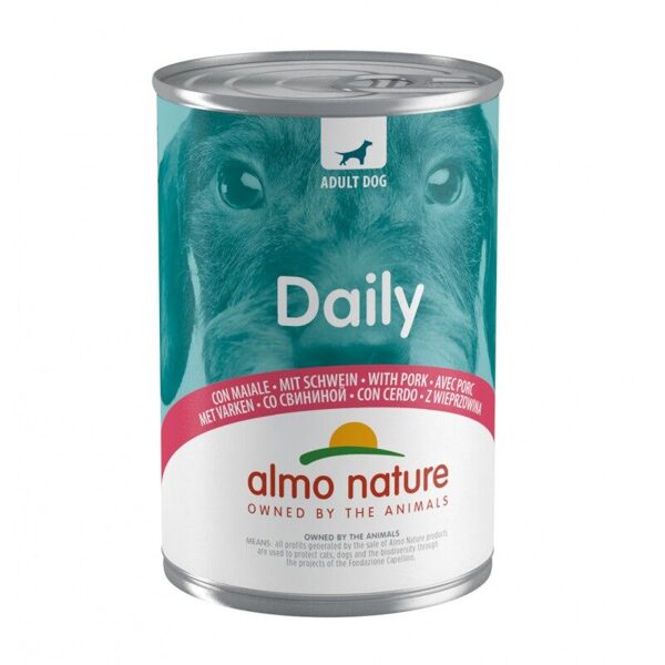 Almo Nature DAILY cūkgaļa, 400gx6