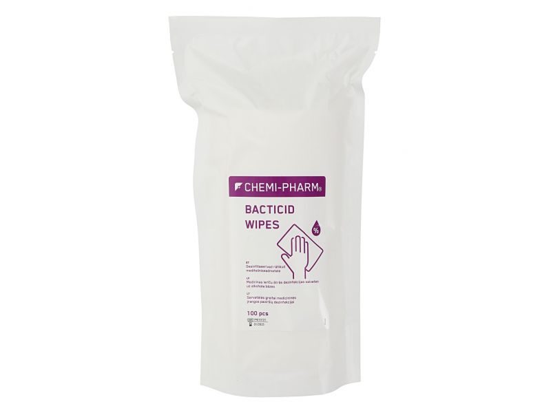 DEZ LĪDZ BACTICID WIPES REFILL N100 CHEMI-PHARM