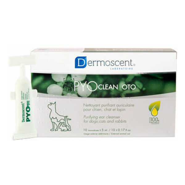 Dermoscent PYOclean® Oto for dogs and cats 10*5ml
