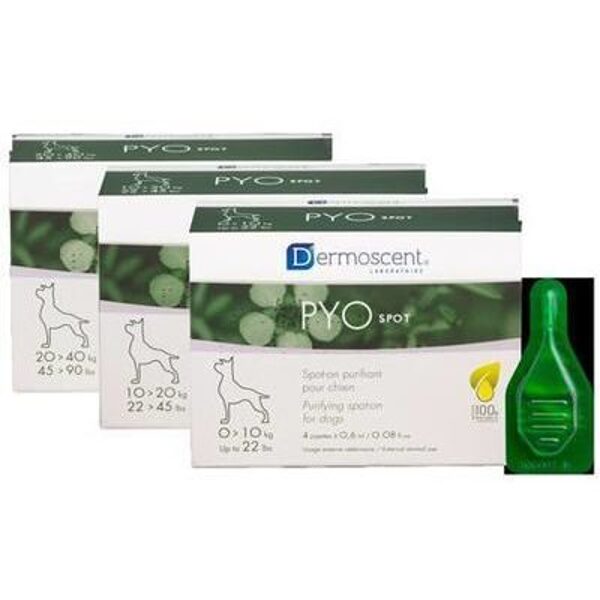 Dermoscent PYOspot® dogs 0-10kg / 4 pipettes 0,6ml